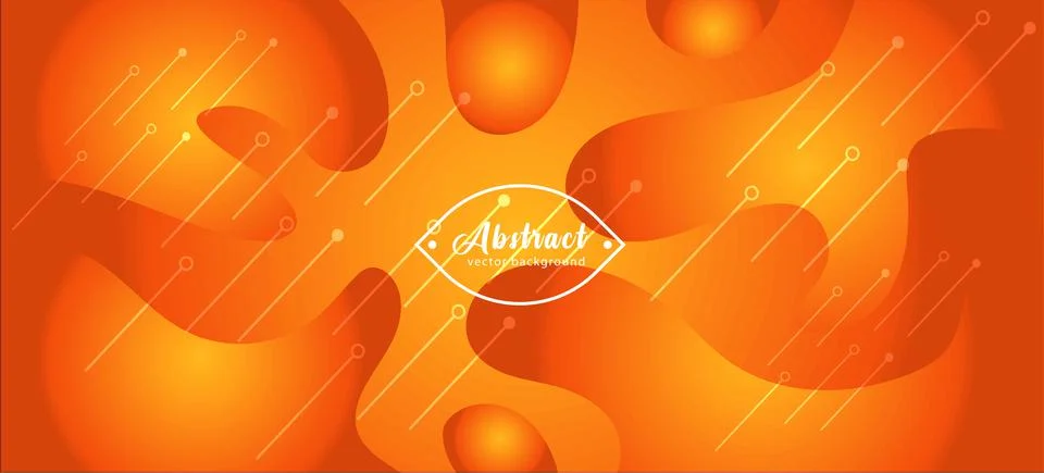 Abstract background with gradient liquid and wavy pattern Stock Illustration