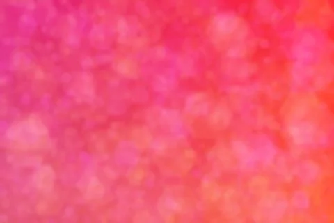 Abstract background with gradient from orange to pink and hexagon shaped rand Stock Photos