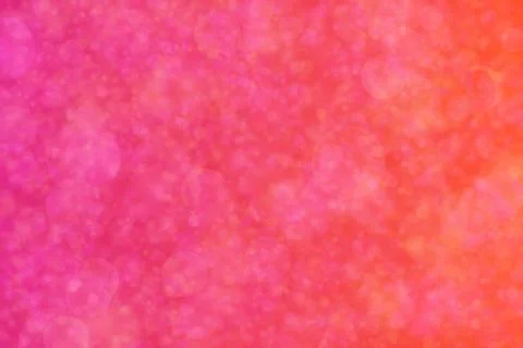 Abstract background with gradient from orange to pink and circle shaped rando Stock Photos