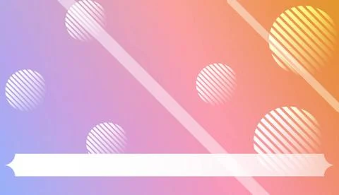 Abstract Background With Gradient Shape, Line, Circle, Space for Text. For Yo Illustrazione stock