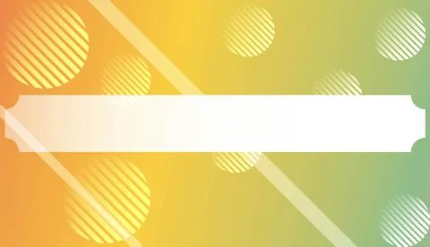 Abstract Background With Gradient Shape, Line, Circle, Space for Text. For Yo Illustrazione stock
