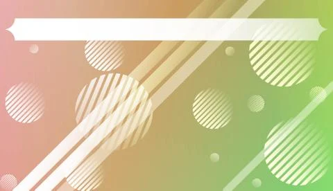 Abstract Background With Gradient Shape, Line, Circle, Space for Text. For Yo Stock Illustration