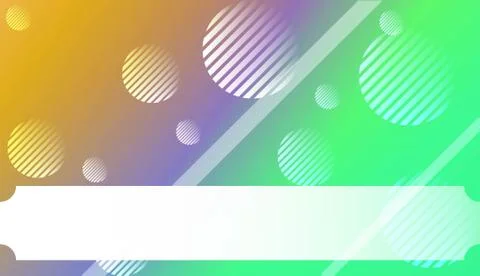 Abstract Background With Gradient Shape, Line, Circle, Space for Text. For Yo Illustrazione stock