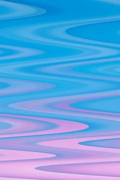 Abstract background gradient in soft blue and soft pink colors. Beautiful wav Illustrazione stock