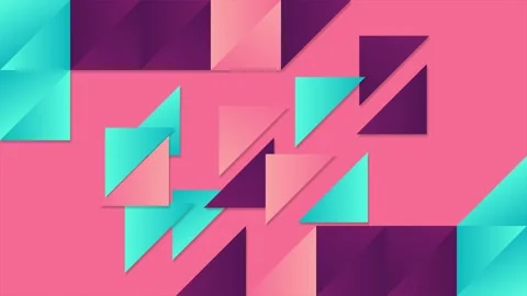 Abstract background gradient triangle. Animation 2D Video stock 307788738