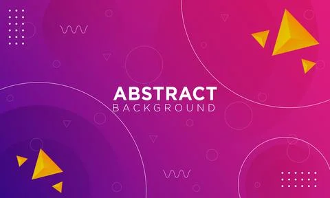 Abstract background with gradient triangle elements Stock-Illustration