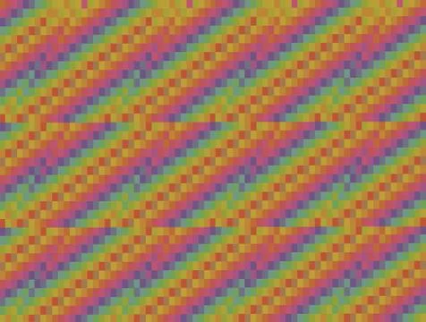 Abstract background graphic colored squares stacked in diagonal webs of three イラスト素材