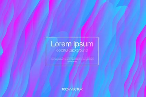 Abstract background. Graphic design element with shapes and line pattern. Vector Stock Illustration