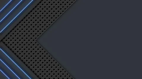 Abstract background of graphic elements - tapes around parts in carbon Illustrazione stock