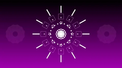 Abstract background graphical fireworks explosion PURPLE 4K Stock Footage 57104520