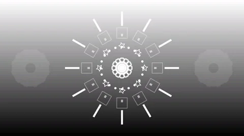 Abstract background graphical fireworks explosion COLORLESS 4K Stock Footage 57104859