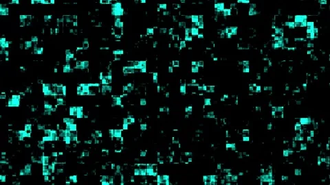 Abstract background graphics update blurred grayscale pixel coordinates ove.. Stock Footage 340528306