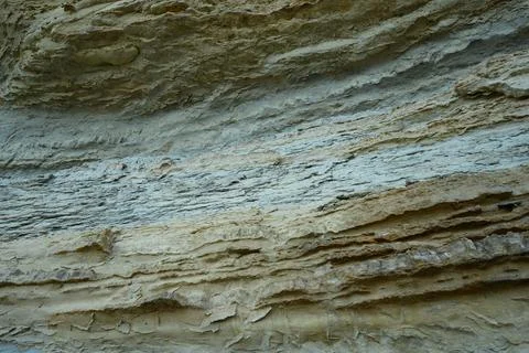 Abstract background of gray clay rocks, top view, High quality photo Stock Photos