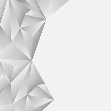 Abstract background of gray triangles 库存插图