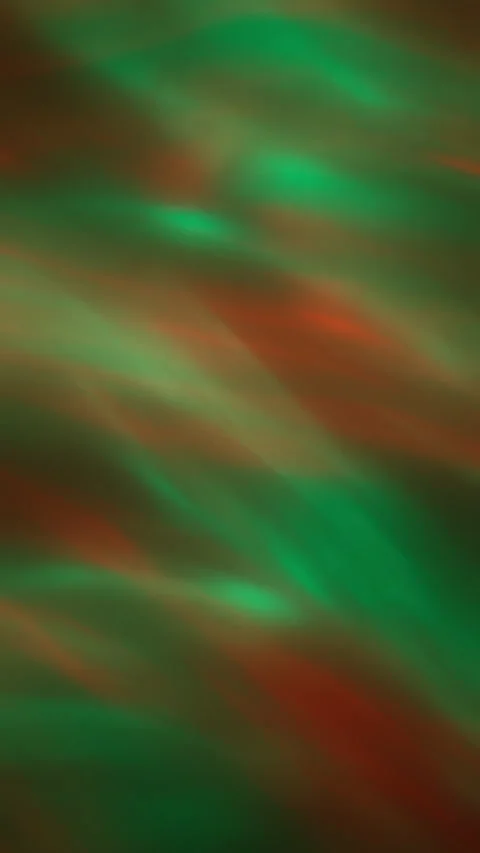 Abstract background of green and red wavy soft pattern. Vertical Format. Stock Footage 319806001
