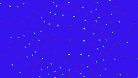 Abstract background with green and red dots on blue Stock Illustration