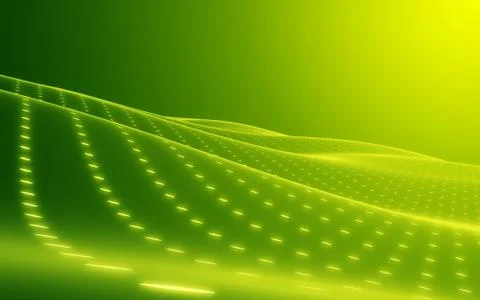 Abstract background green. copyspace. stylish media hi-tech background. Stock Illustration