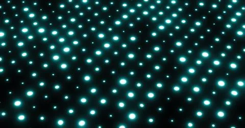 Abstract background of green flashing dots Stock Illustration