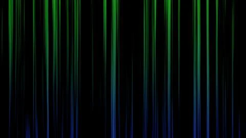 Abstract background green gradient 3d render. Movement of lines with gradient 3d 스톡 일러스트