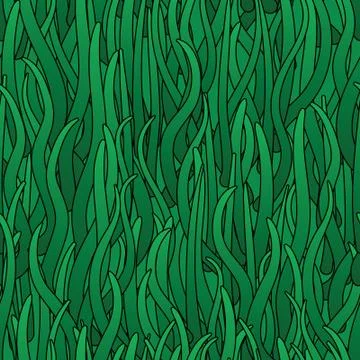 Abstract background of green grass Stock Illustration