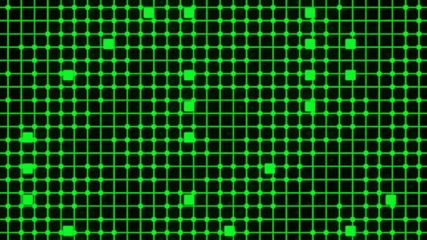 Abstract background green grid Stock Footage 201044540