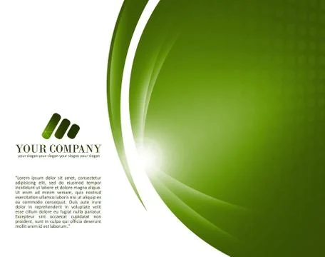 Abstract background green Stock-Illustration