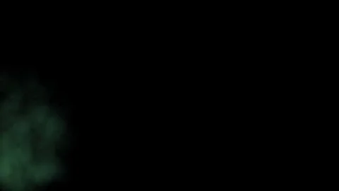 Abstract background of green particles shallow depth of field Stock Footage 69219074