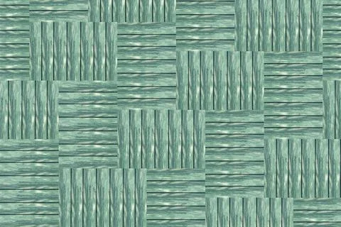 Abstract background green ribbed weave effect pattern geometric Stockillustratie