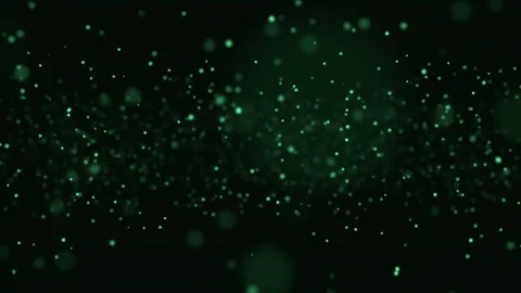 Abstract background with green shining bokeh sparkles. 4K UHD Stock Footage 71996506