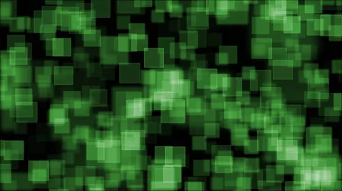 Abstract background with green squares Stock-Footage 62745035