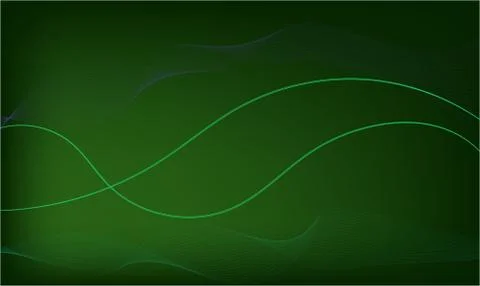 Abstract background with green stripes Stock Illustration