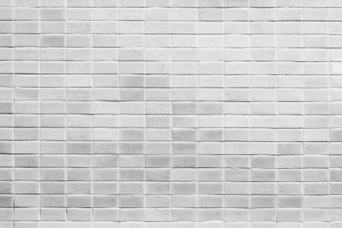 Abstract background from grey square brick pattern on floor and wall with scr Stock Photos