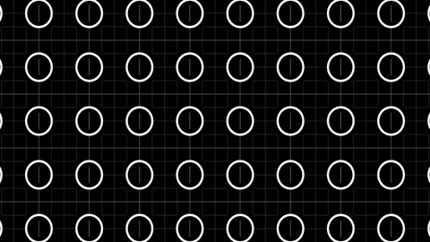 Abstract Background Grid With Circles Version A 2 Stock Footage 107001643