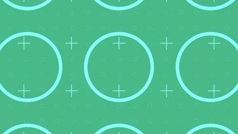 Abstract Background Grid With Circles Version A 18 Video stock 107011470