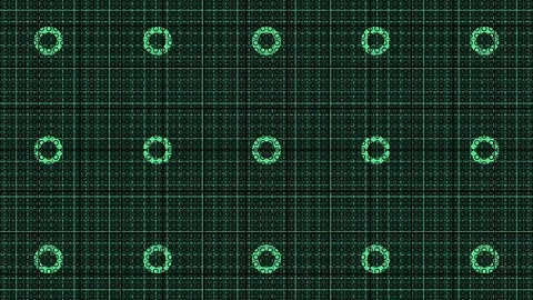 Abstract Background Grid With Circles Version A 19 Stock Footage 107012351