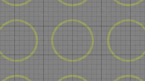 Abstract Background Grid With Circles Version A 23 Stock-Footage 107014284