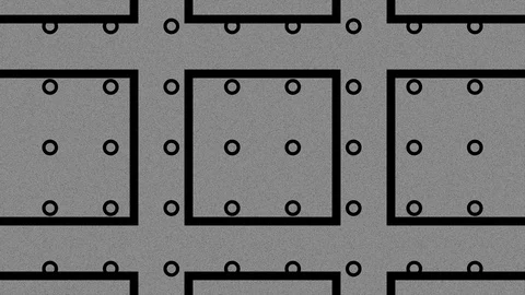 Abstract Background Grid With Circles Version B11 Stock Footage 107272607