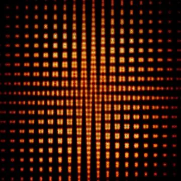 Abstract background  grid of dots and shapes Stock Illustration