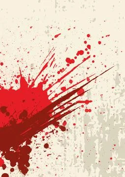 Abstract background with a grunge paint splatter design Stock Illustration