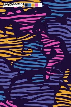 Abstract background with grunge pattern, ready to print, sublimation design #28 Stock Illustration