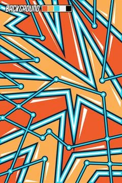 Abstract background with grunge pattern, ready to print, sublimation design #48 Stock Illustration