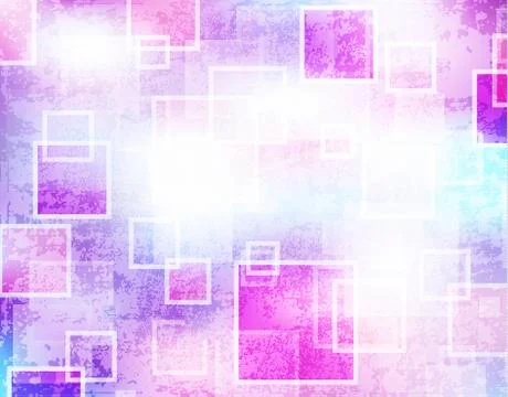 Abstract background with grunge squares Stock Illustration