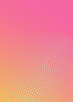 Abstract background with halftone dots pattern. Illustrazione stock