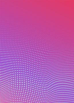 Abstract background with halftone dots pattern. Stock Illustration