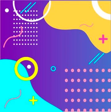 Abstract background Hand drawn design.Modern web template Stock Illustration