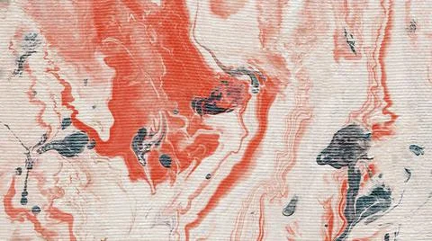 Abstract background with hand-painted marble texture in trendy Earthy tones. Stock Illustration