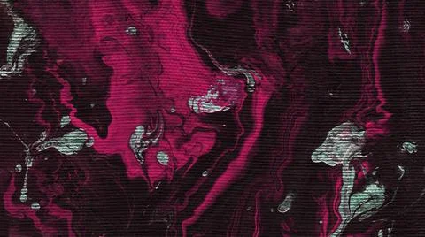 Abstract background with hand-painted marble texture, juicy pink color. Stock Illustration