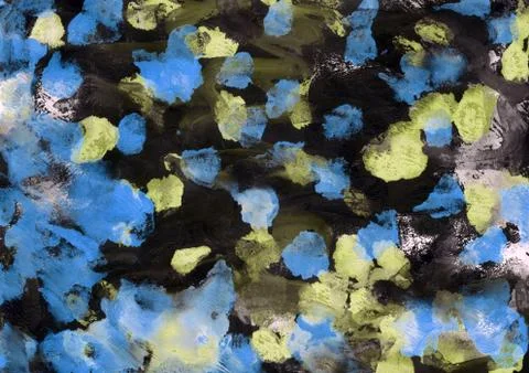 Abstract background with hand-painted texture. Watercolor with paint smears. Stock Illustration