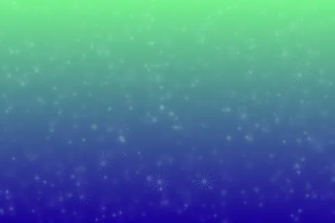 Abstract background with harmonic gradient of blue and green colors and star  Stock Photos