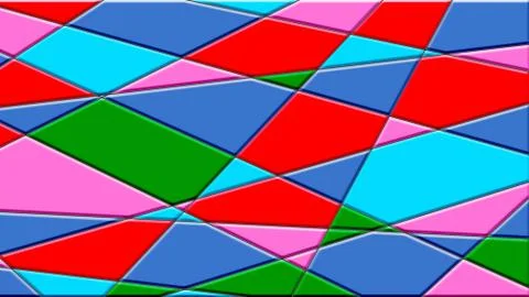 Abstract background has lines and geometric shapes Stock Illustration